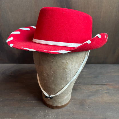 Kids Red Cowboy Hat