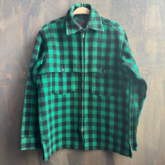 Vintage Johnson Wool Zip Shacket