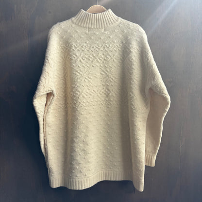 Cream Wool Pullover