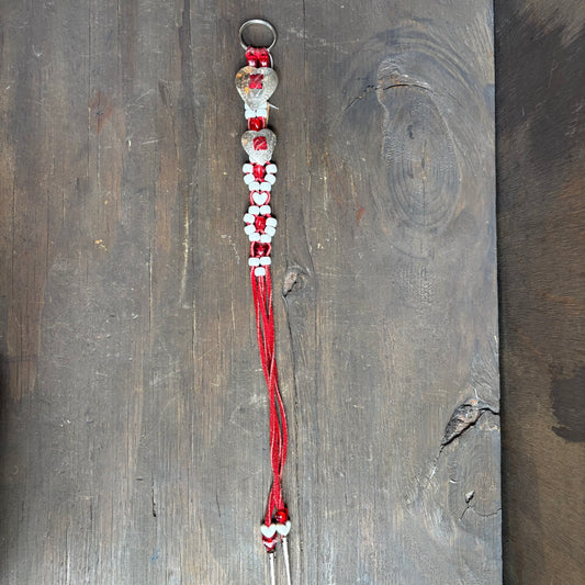 Heart Concho Keychain