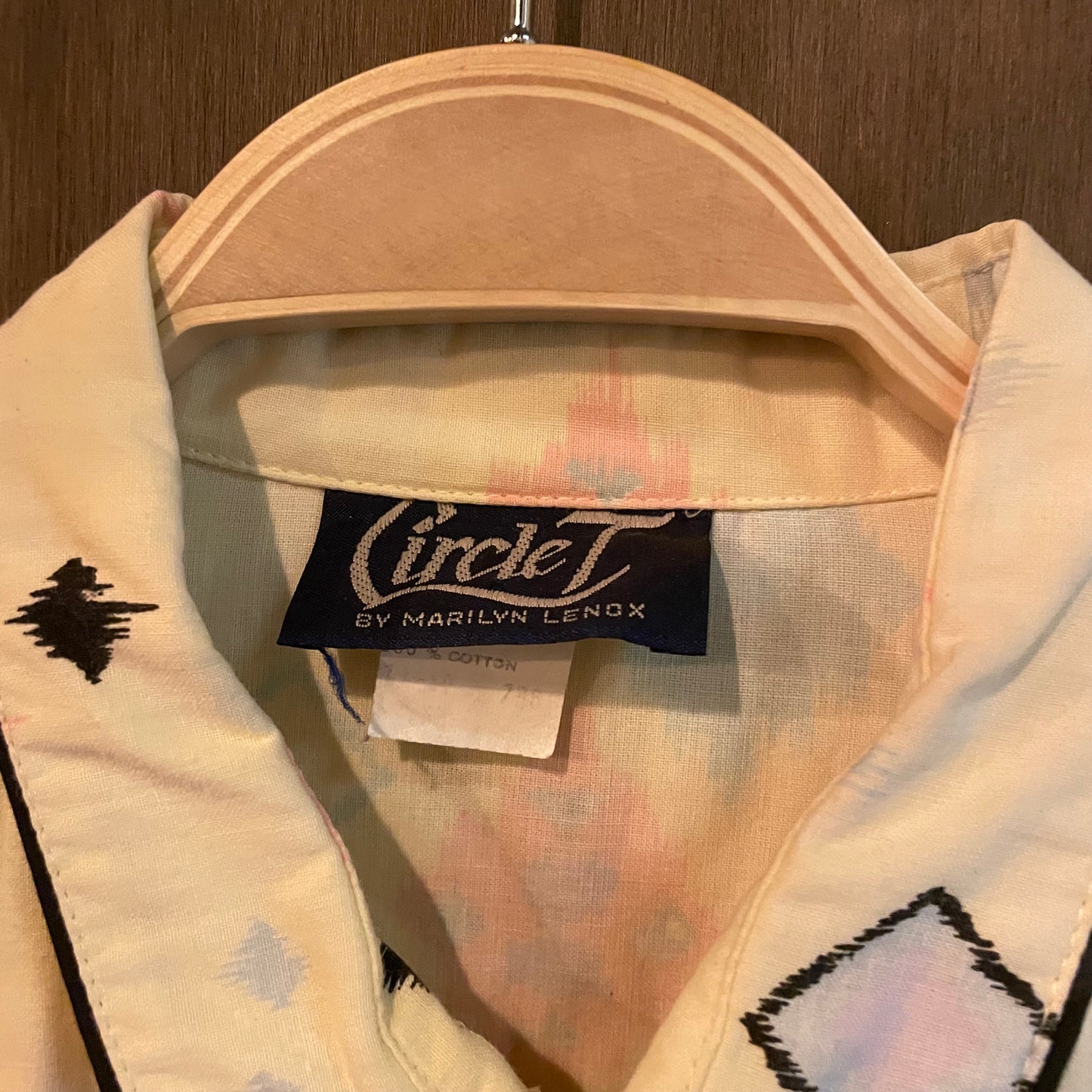 Vintage circle t button down