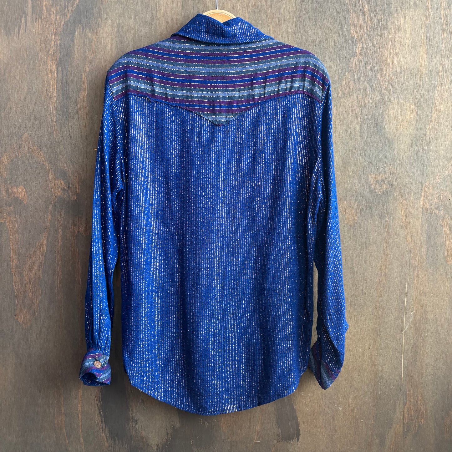 Vintage Cutter Bill Metallic Button Up