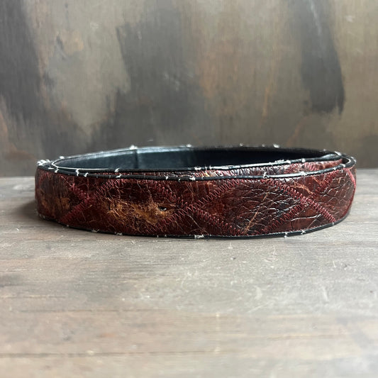 Faded Leather Belt