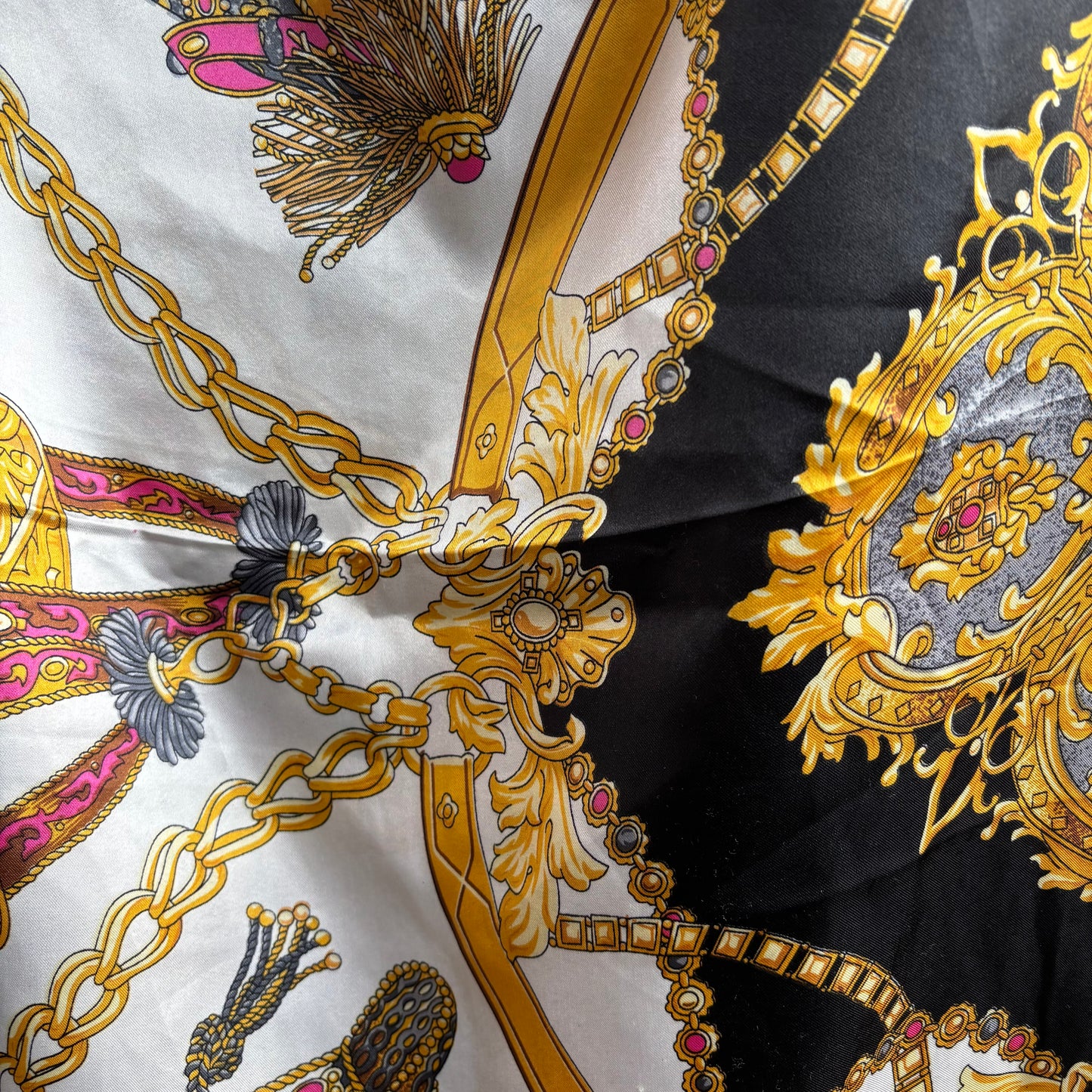 Oversized Ornate Scarf