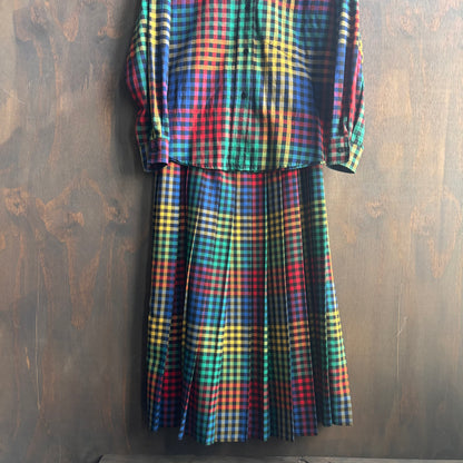 Vintage Mondi 3-Piece Plaid Set