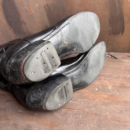 Vintage Laredo Black Leather Boots