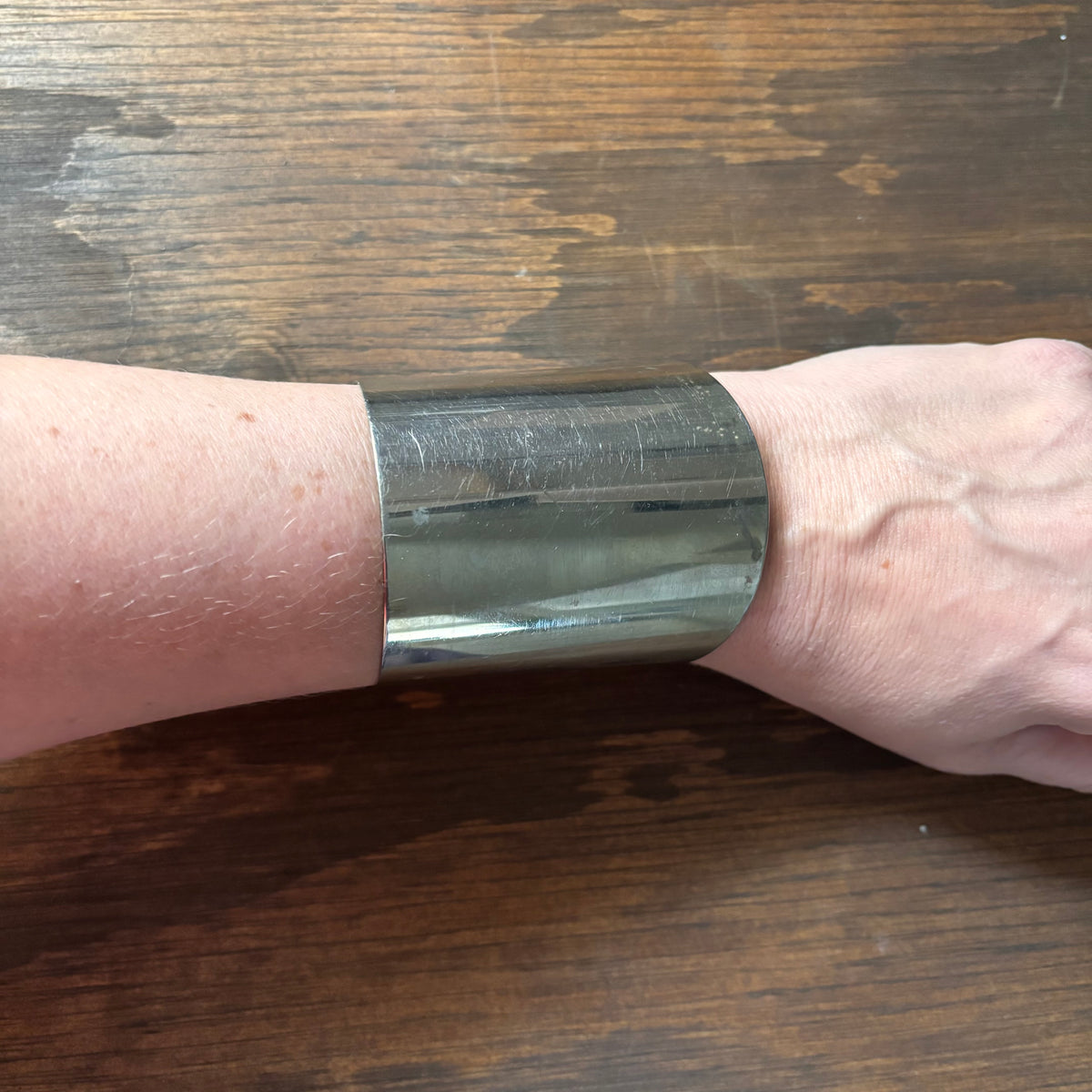 XL Metal Cuff Bracelet