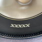 Biltmore grey cowboy hat with black braided leather band