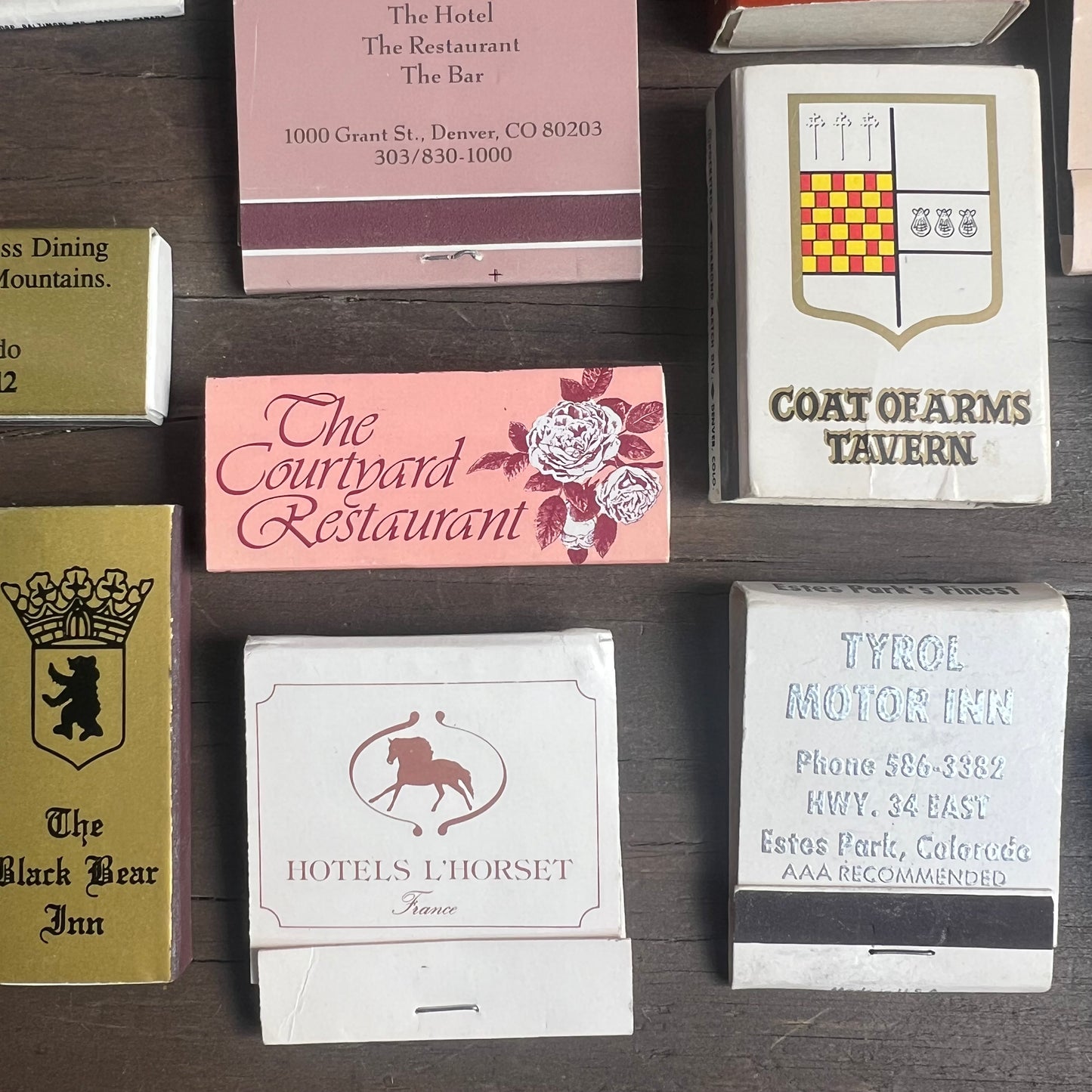 Vintage Match Books