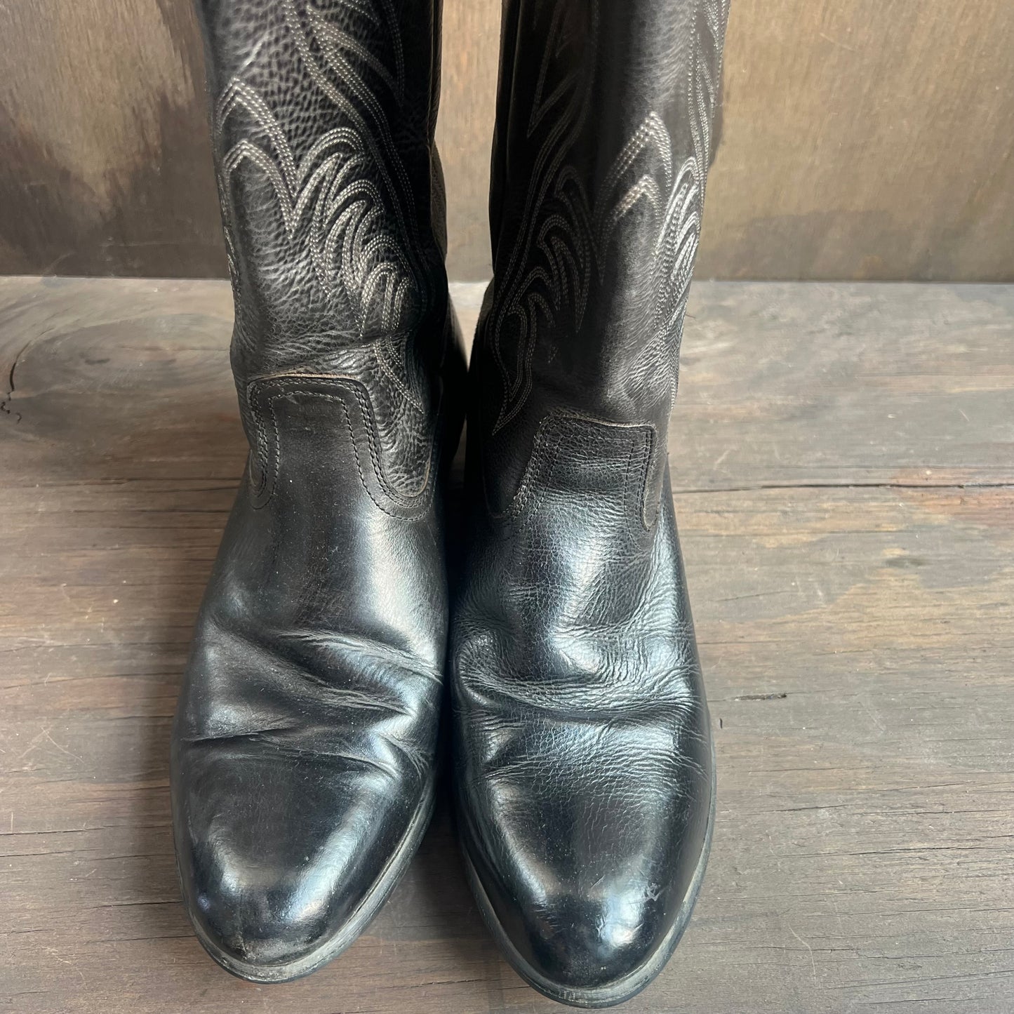 Ariat Black Leather Riding Boots