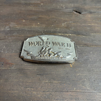 WWII Commemorative Belt Buckle
