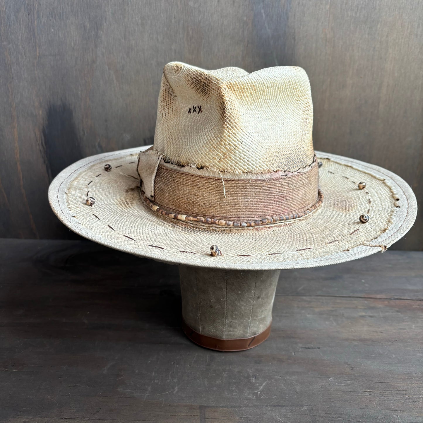 Custom Rustic Straw Hat (RTD)