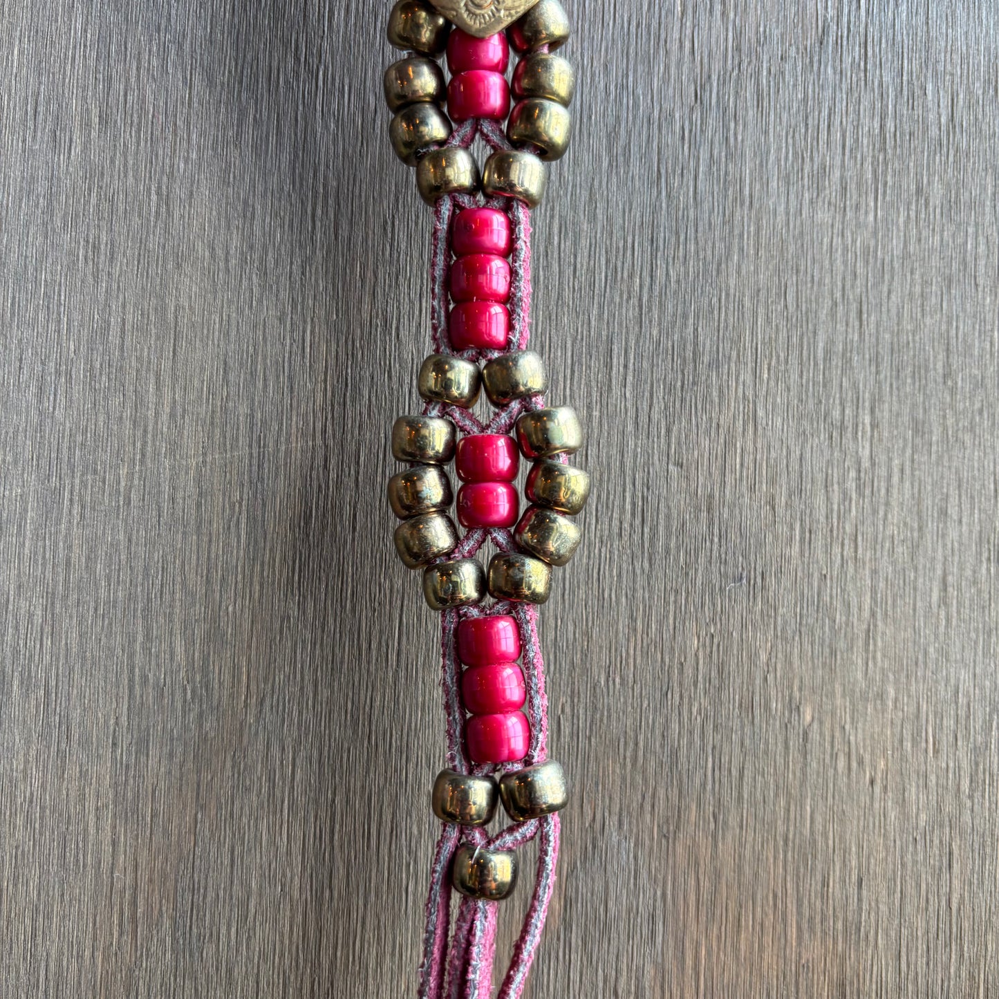 Thunderbird and Arrowhead Concho Keychain