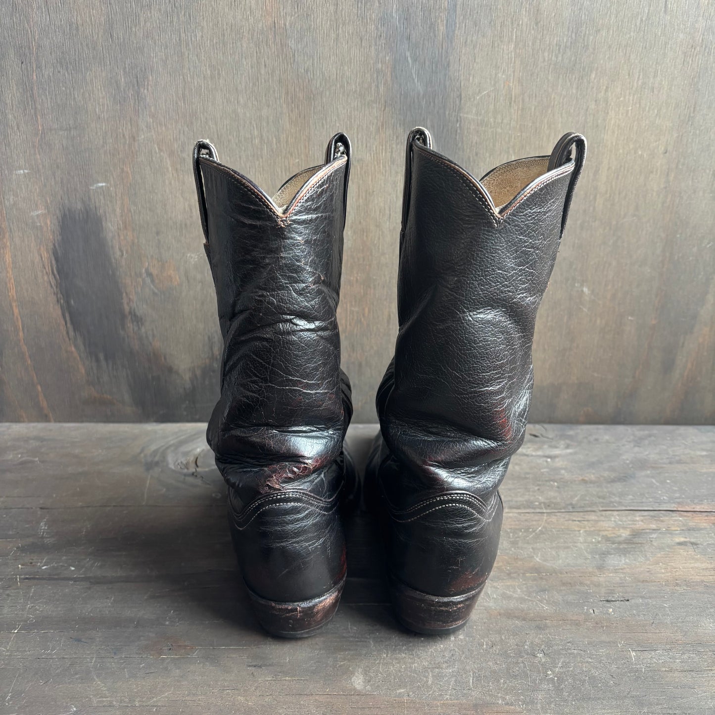 Tony Lama Brown Leather Boots