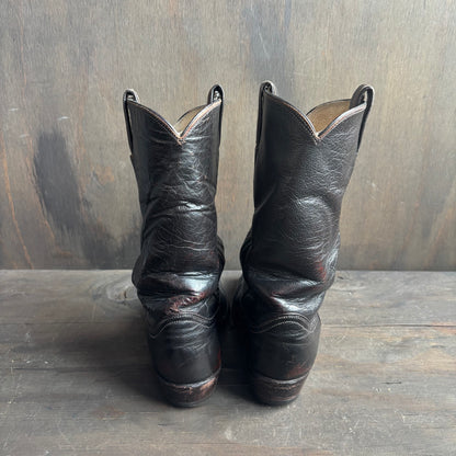 Tony Lama Brown Leather Boots