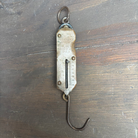 Antique Excelsior Improved Spring Balance