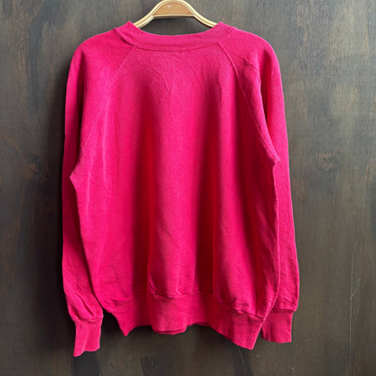 Custom Pink "Hitched & Happy" Sweatshirt