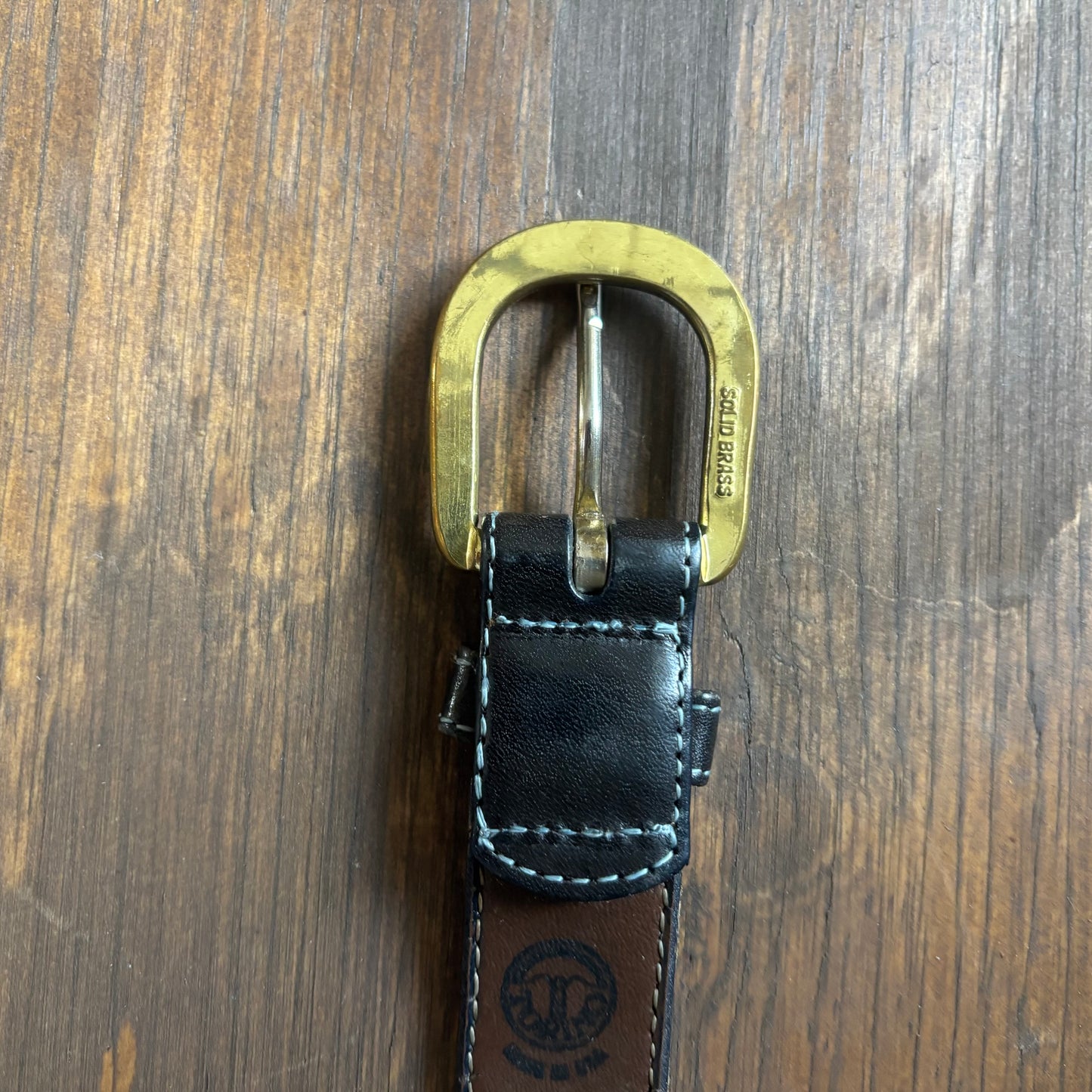 Basic Black Leather Belt