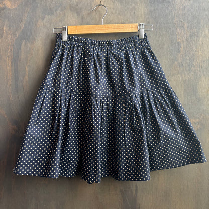 Custom Made Navy Star Mini Skirt