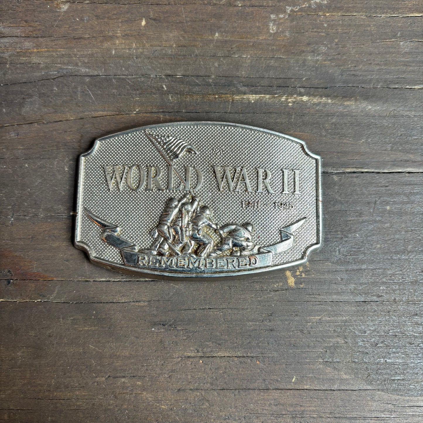 WWII Commemorative Belt Buckle