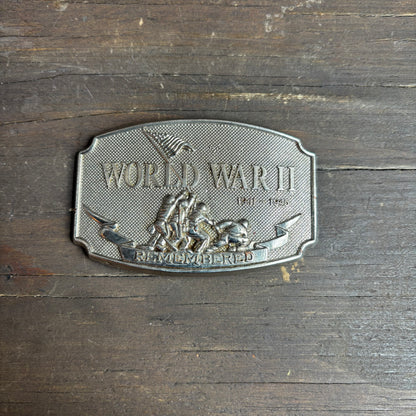 WWII Commemorative Belt Buckle