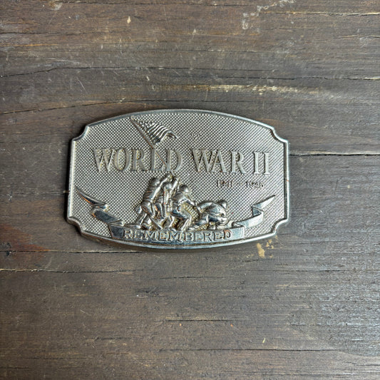 WWII Commemorative Belt Buckle