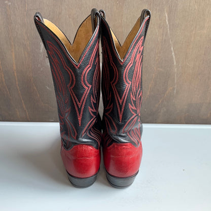 Justin Two-Tone Exotic Western Boot