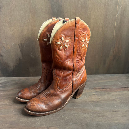 Dingo Flower Cowgirl Boots