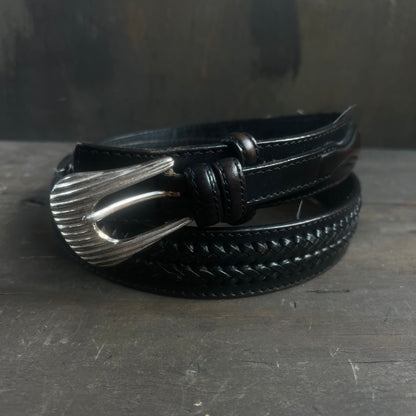 Leegin Black Braided Belt