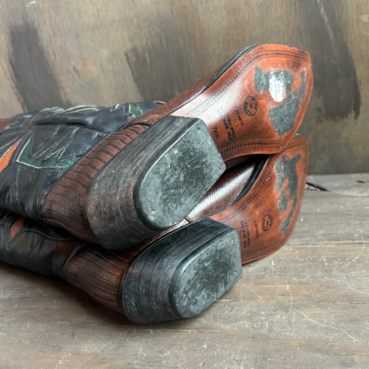 Hunt Club Reptile Foot Boots with Cutouts