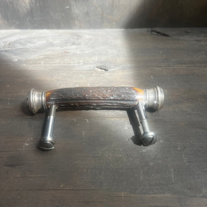 Antique Silver Horn Handle