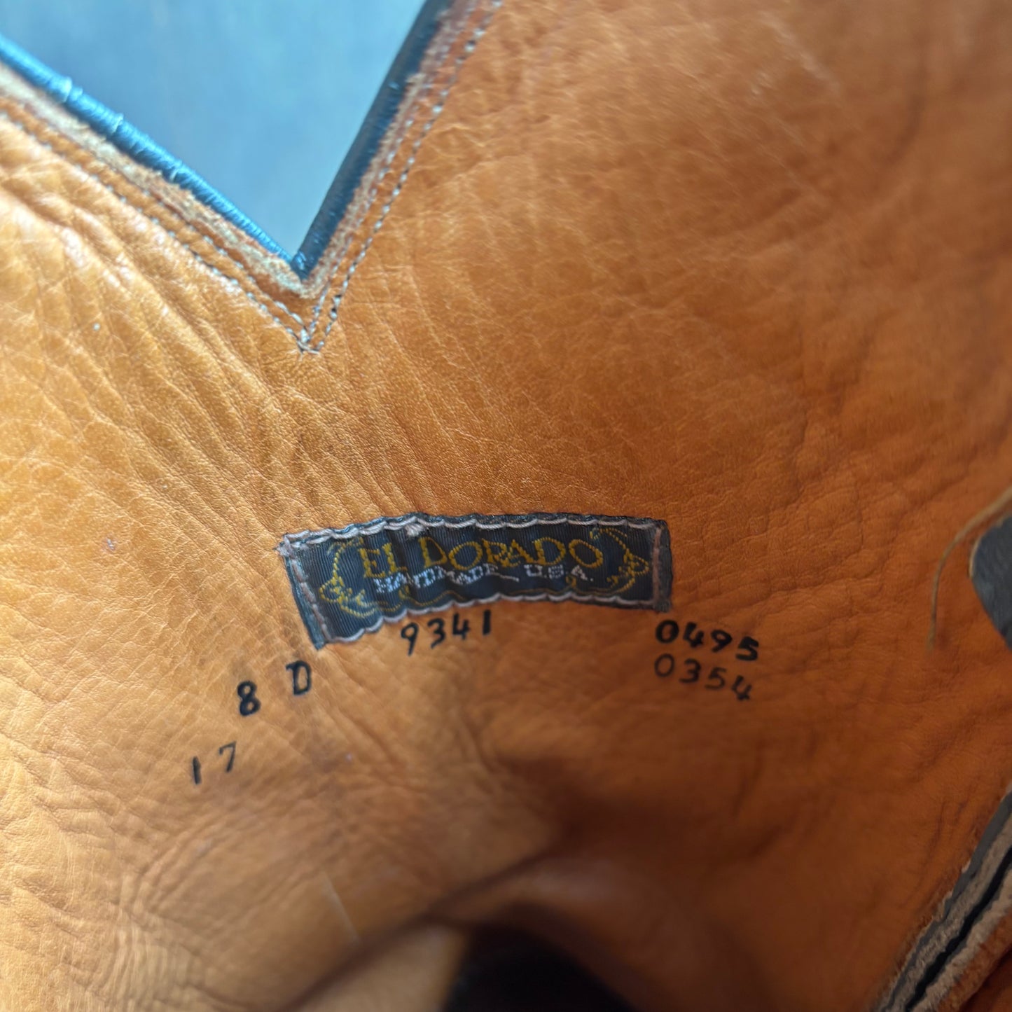 El Dorado Grey Leather Boots