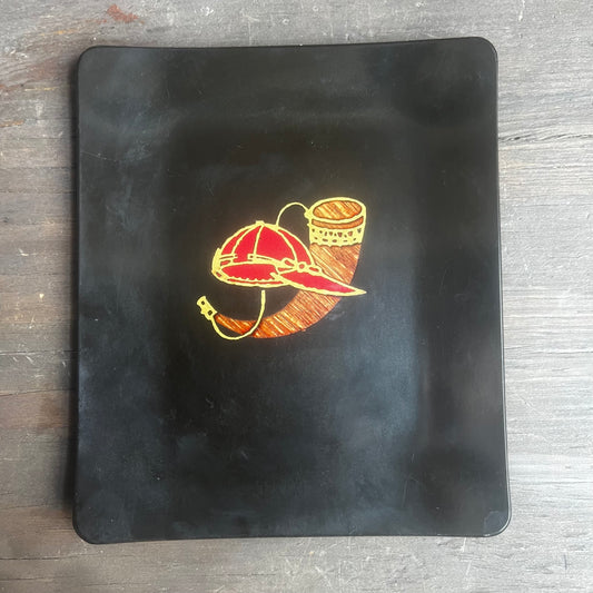 Vintage Couroc Plate