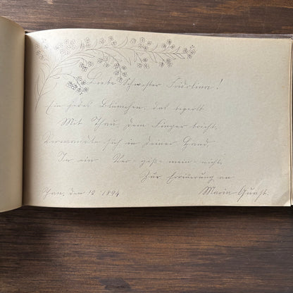 1890's Friendship Album
