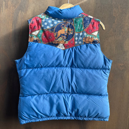 Vintage Pacific Trails Western Puffer Vest
