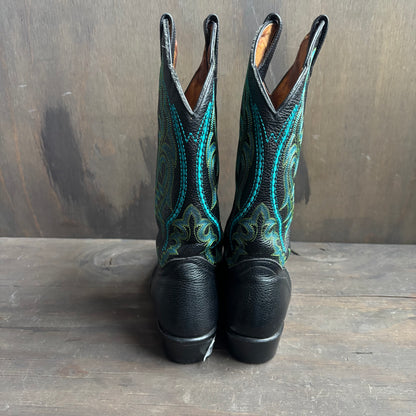 J.D. Dillon Black and Neon Boots