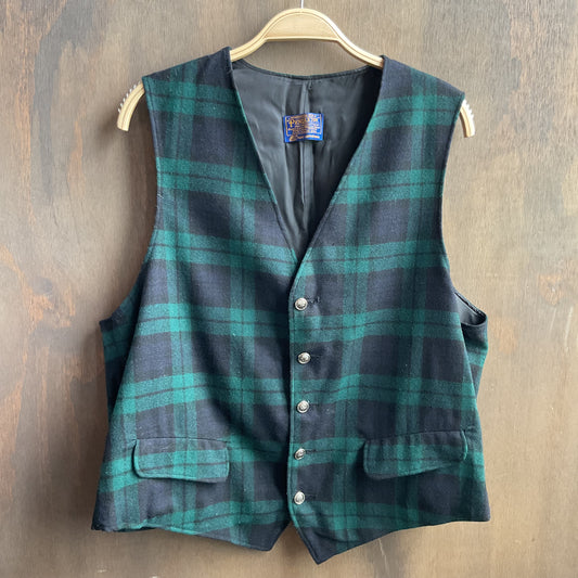 Green Pendleton Vest
