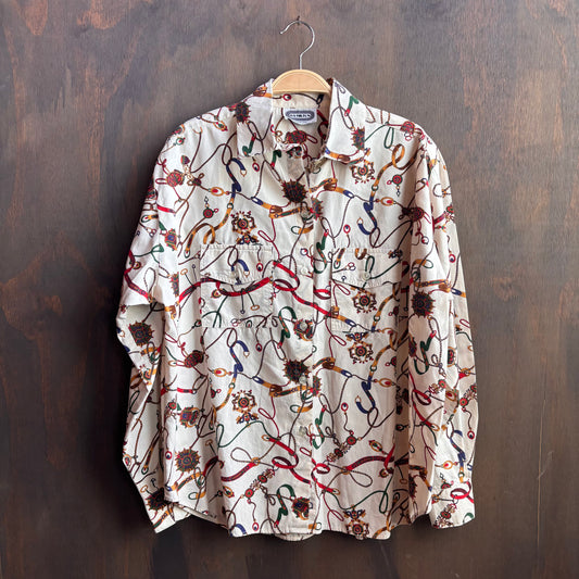 Hamilton Horse Bit Button Up
