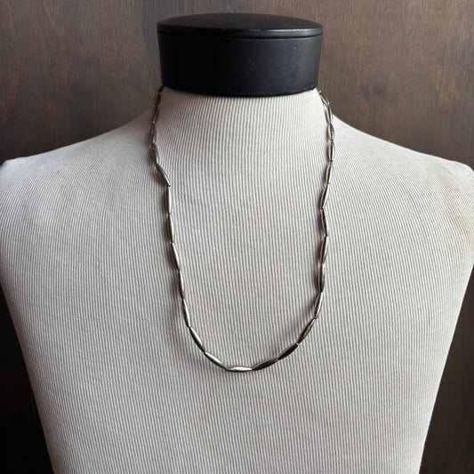Silver Beaded Necklace