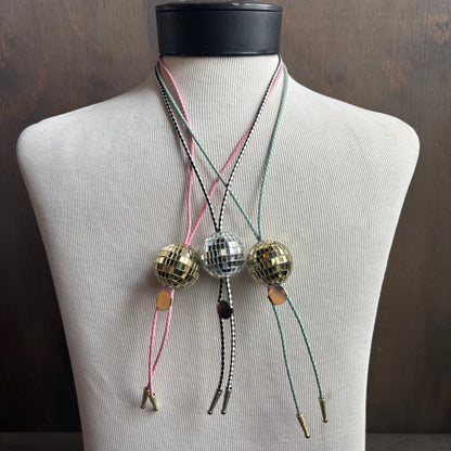 Disco Ball Bolo Tie