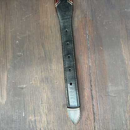 Two-Tone Buffalo Nickel Belt