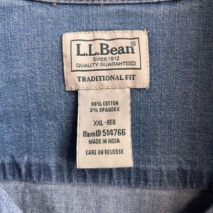 Vintage L.L. Bean Denim Button Up