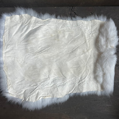 Small White Rabbit Pelt