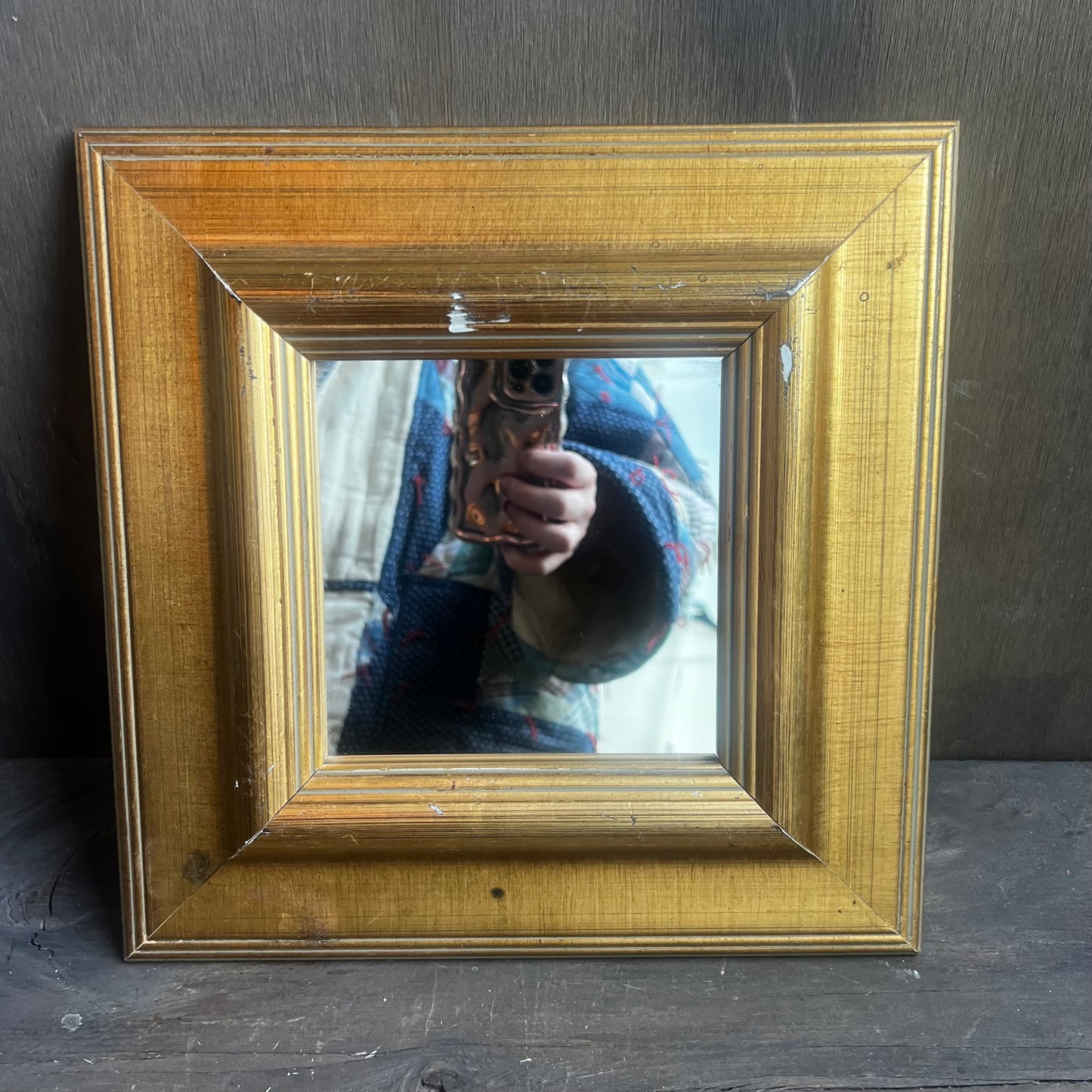 Gold Framed Mirror