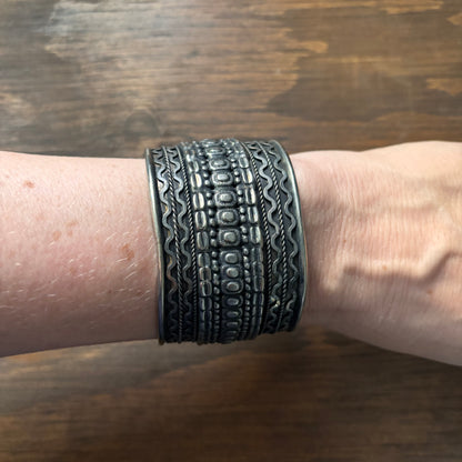 Vintage Wide Metal Cuff