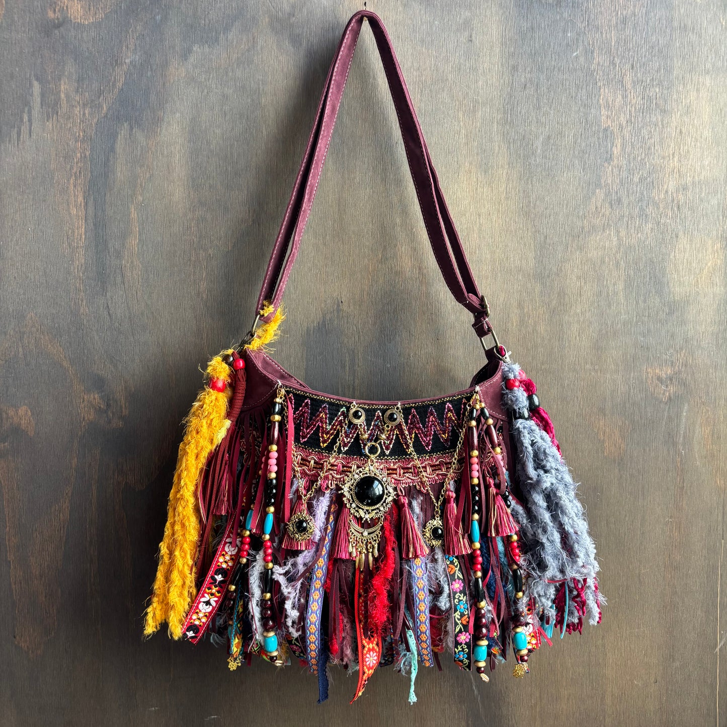 Aliso Bay Embellished Boho Bag