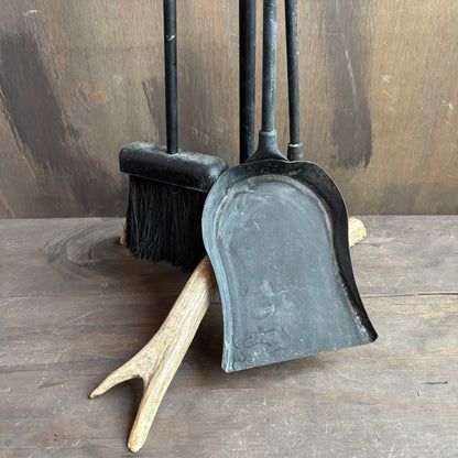 Antler Fireplace Set