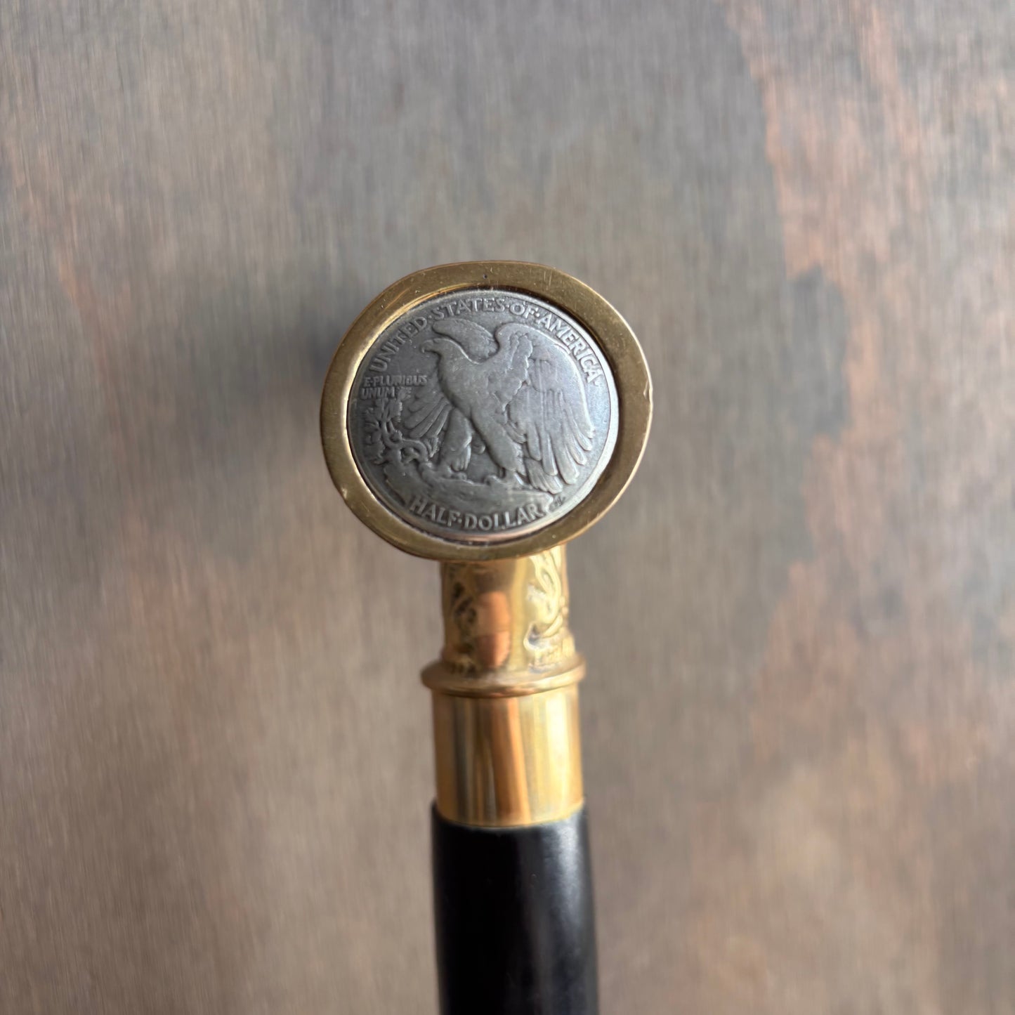 Half Dollar Walking Cane