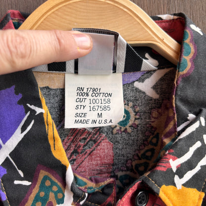 Vintage Rocky Mountain Clothing Co. Western Button Up