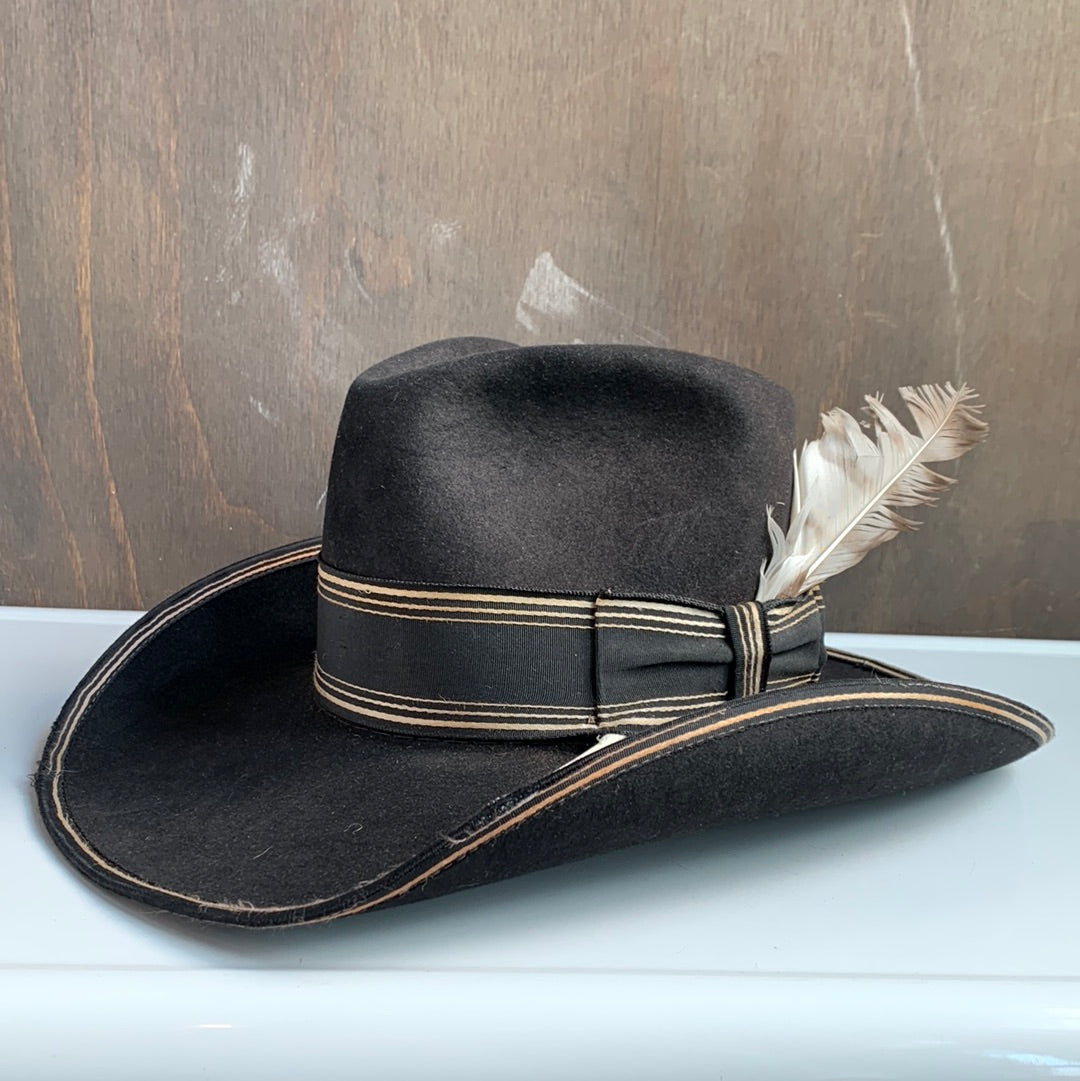 Vintage Resistol Hat with Wide Band